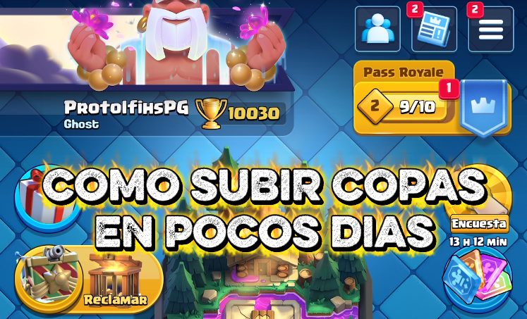 Cómo subir Coronas más rápido en Clash Royale (Guía avanzada para progresar)