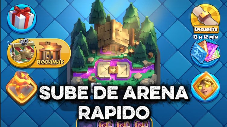 Como subir de arena sin esfuerzo en clash royale